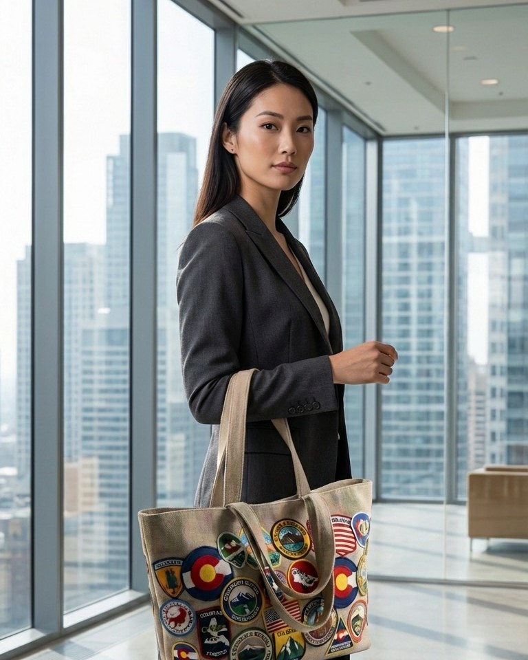 帆布訂製包款 — 示意圖